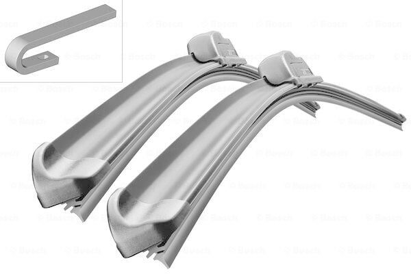 3397118908 RENAULT Megane Megane 2-II Silecek Süpürge Seti Takım 600/500 Mm (Muz Tip) 3397118908 -Bosch OEM 3397118908 Oto Mavili