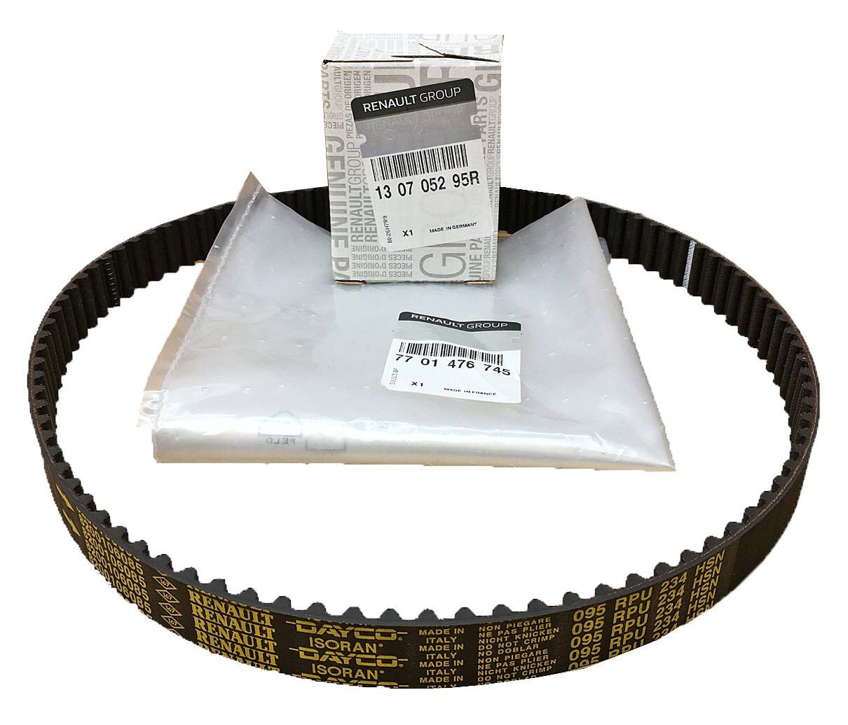 Clio 2-II Thalia Clio 3-III Modus Eksantrik Kayışı Triger Seti 1.2