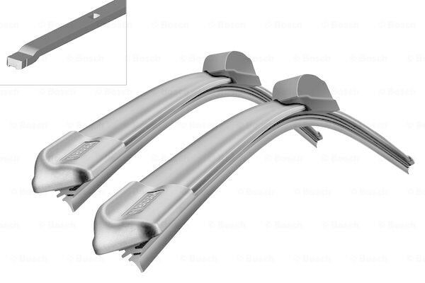 3397007116 RENAULT Megane Megane 3-III Fluence Silecek Süpürgesi Takım 600/400 Mm (Muz Tip) 3397007116 -Bosch OEM 3397007116 Oto Mavili