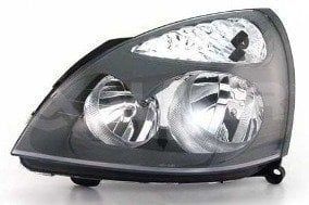 Clio 2-II Sol Ön Far Lambası Gri (2005-2008) 7701057654 -Ayfar