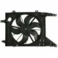 Logan 1-I Fan Motor + Pervane + Şase (2004-2012) 8200765566-214815057R -Kale