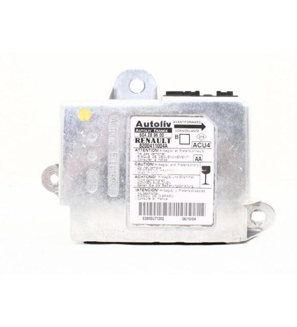 8200962391 RENAULT Megane Megane 2-II Airbag Hava Yastık Beyni (2003-2010) 8200962391-8200962386 -Renault Mais OEM 8200962391 Oto Mavili