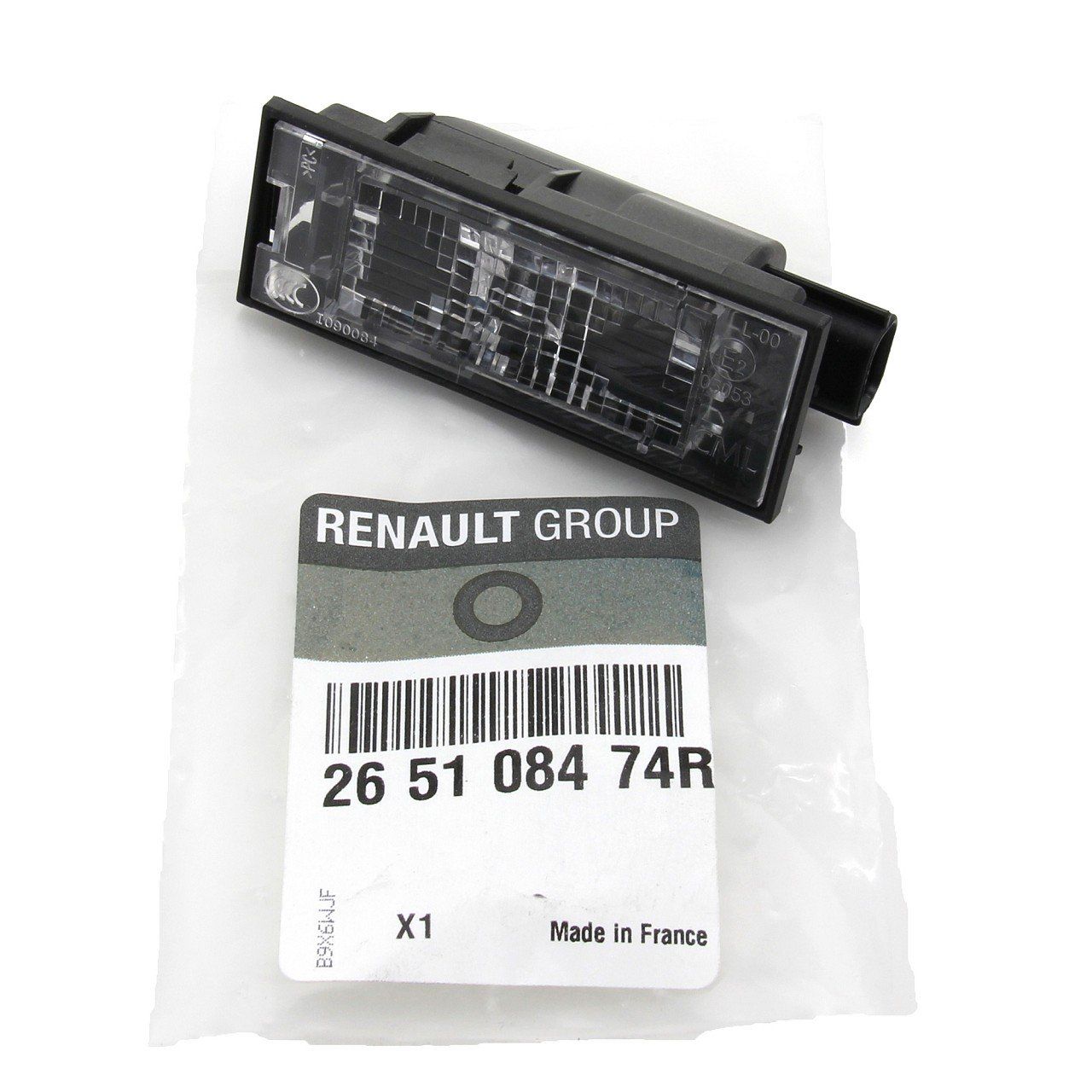 265108474R RENAULT Megane Megane 3-III Grand Tourer Plaka Lambası (2008-2016) 265108474R -Renault Mais OEM 265108474R Oto Mavili