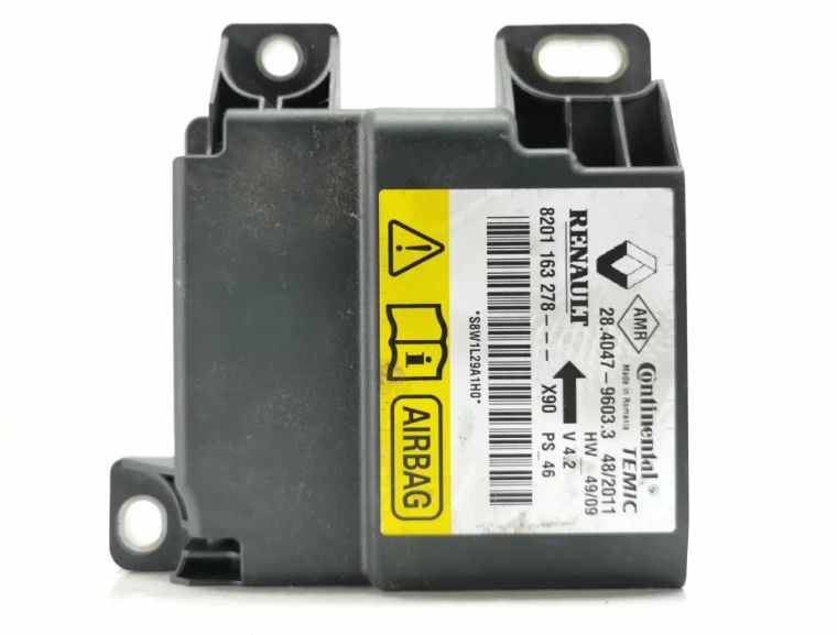 6001551009 DACIA Logan Logan 1-I Hava Yastığı Aırbag Beyni (2004-2012) 6001551009 -Renault Mais OEM 6001551009 Oto Mavili