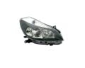 Clio 3-III Sağ Ön Far Lambası (Mercekli) Siyah (2004-2008) 260100822R-7701061076 -Renault Mais
