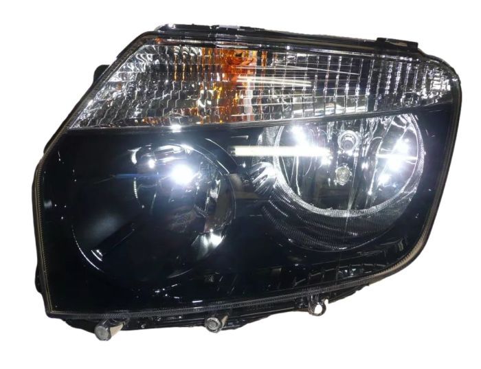 260605370R DACIA Duster Duster 1-I Sol Far Lambası Siyah (2009-2012) 260605370R-260101891R -Depo OEM 260605370R Oto Mavili