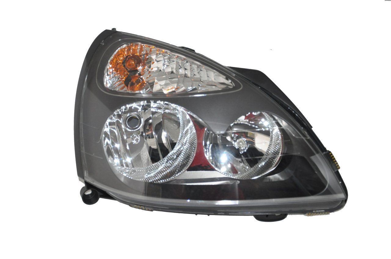 Clio 2-II Sağ Far Lambası (Siyah) (2003-2004) 7701054063 -İthal
