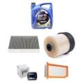 Clio 4-IV Captur 1-I Yağ Bakım Seti 1.5 Dci K9K (2013-2020) (Motor Yağı+Yağ+Hava+Polen+Mazot Filtre)