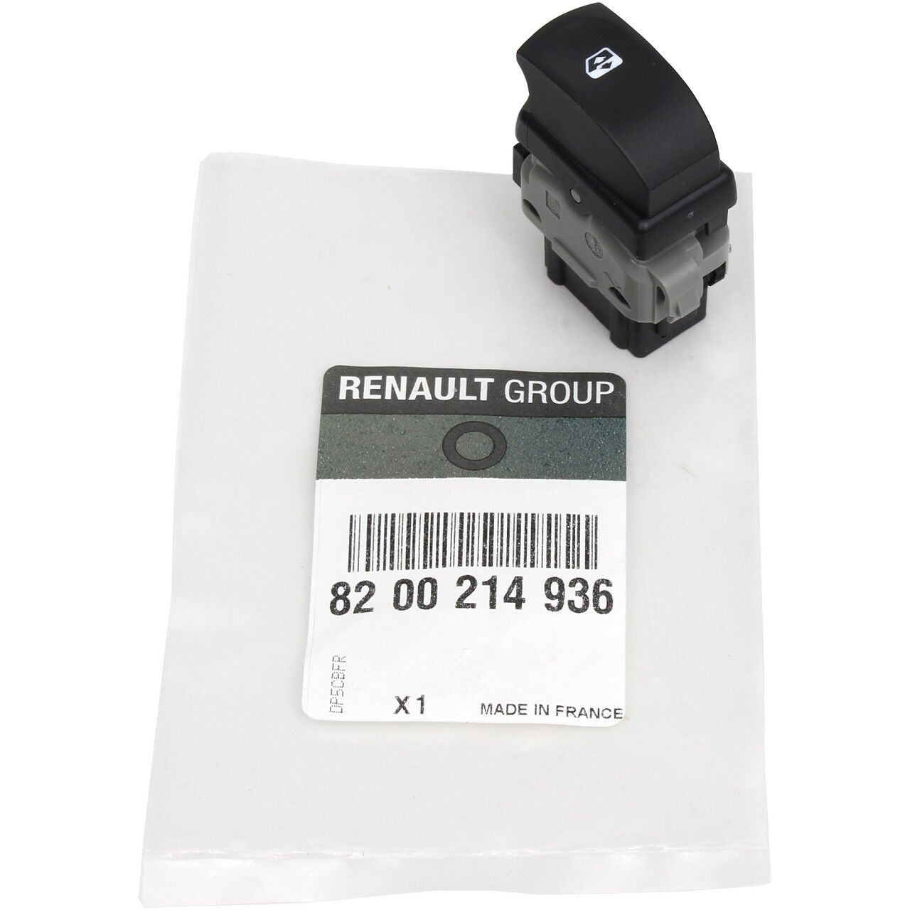 8200214936 RENAULT Clio Clio 3-III Cam Kumanda Düğmesi (Butonu) (2004-2012) 8200214936 -Renault Mais OEM 8200214936 Oto Mavili