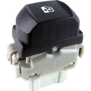 Megane 2-II Sağ Cam Açma Düğmesi Butonu Gri Soket (2003-2010) 8200315013 -Renault Mais