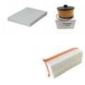 Clio 4-IV Captur 1-I Filtre Bakım Seti 0.9 Tce H4B-1.2 Tce H5F (2013-2020)(Yağ+Hava +Polen Filtre