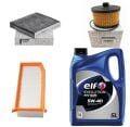 Logan Sandero 2-II Yağ Bakım Seti 0.9 Tce H4B-1.2 Tce H5F (13-20)(Motor Yağı+Yağ+Hava+Polen Filtre