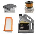 Logan Sandero 2-II Yağ Bakım Seti 0.9 Tce H4B-1.2 Tce H5F(13-20)(Motor Yağı+Yağ+Hava+ Polen Filtre