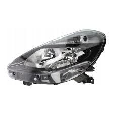 7701072012 RENAULT Clio Clio 3-III Sol Far Lambası (Gri-Siyah) (2009-2012) 7701072012-260603106R -Renault Mais OEM 7701072012 Oto Mavili