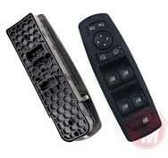 Megane 3-III Fluence Ön Sol Cam Açma Düğmesi Komple (Çift Soket) 254000006R - Gua