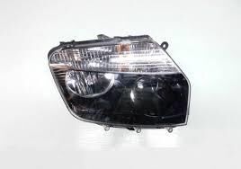 Duster 1-I Sağ Far Lambası Siyah (2009-2012) 260103738R-260609877R -Renault Mais