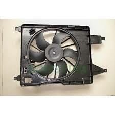 Megane 2-II Scenic 2-II Fan Motor+Pervane+Fan Şasesi (2003-2010) 7701071862-7701071863 -Mga