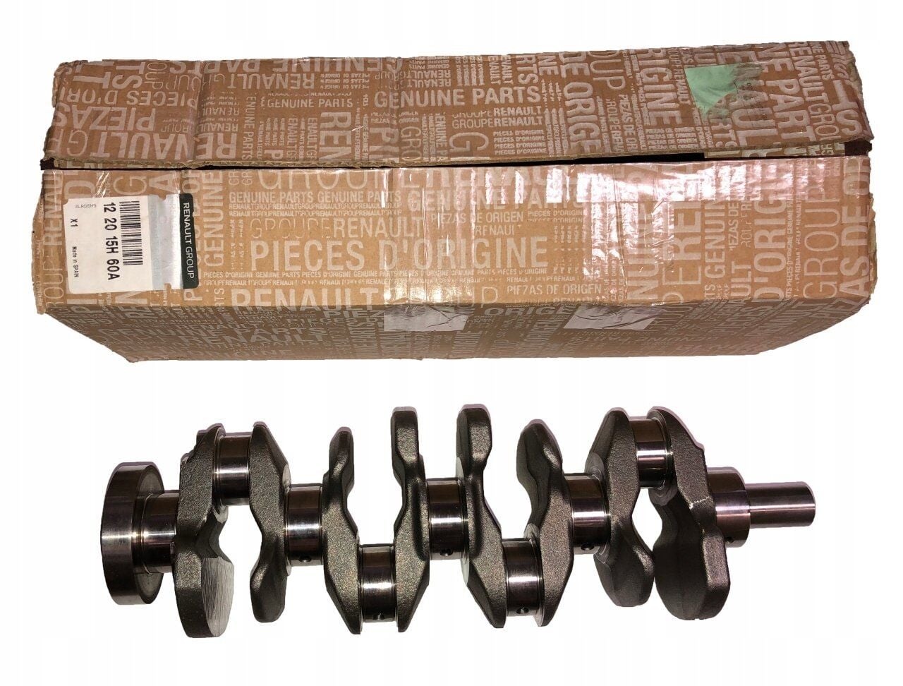 Megane 3-III Krank Mili 1.4 Tce H4J (2008-2016) 122015H60A -Renault Mais