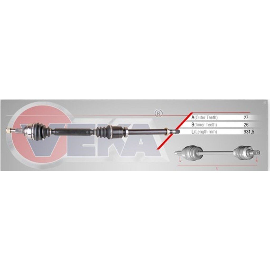 Laguna 3-III Sağ Ön Aks Mekanik 6 Vites 1.5 Dci K9K (2008-2015
