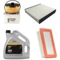 Clio 5-V Captur 2-II Yağ Bakım Seti 1.0 Sce B4D 2020-> (Motor Yağı+Yağ+Hava+Polen Filtre )
