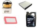 Clio 5-V Captur 2-II Yağ Bakım Seti 1.0 Sce B4D 2020-> (Motor Yağı+Yağ+Hava+Polen Filtre )