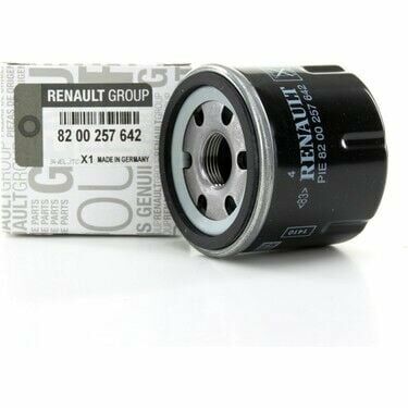 8200257642 RENAULT Clio Clio 2-II Thalia Clio 3-III Modus Yağ Filtresi 1.2 16V D4F 8200257642 -Renault Mais OEM 8200257642 Oto Mavili