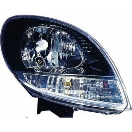 Kango 2 Ön Far Lambası Sağ Siyah 7701062427 Kango 2 Ön Far Lambası Sağ Siyah 7701062427 260104911R -Renault Mais