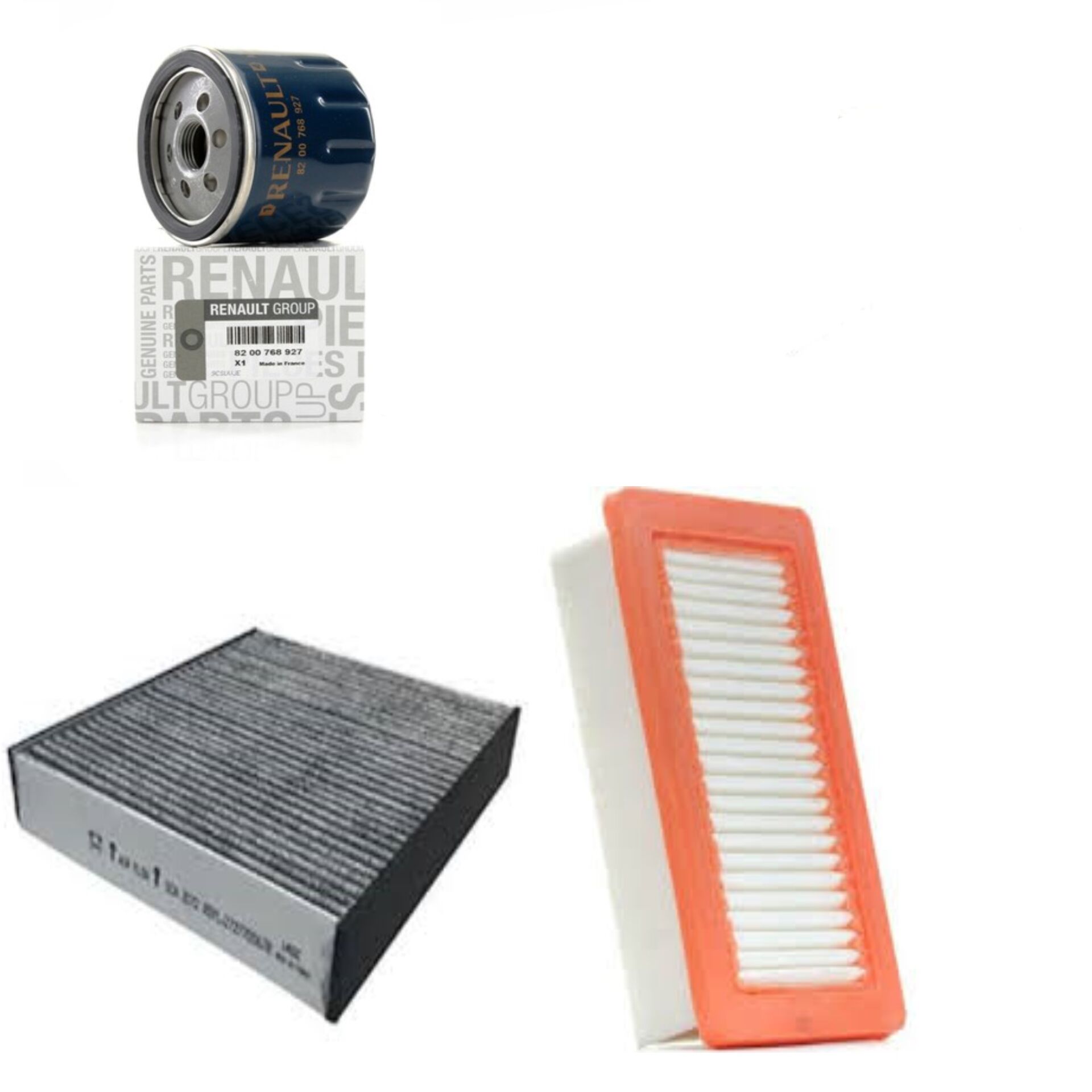 Taliant Sandero 3-III Filtre Bakım Seti 1.0 Sce B4D 2020-> (Yağ+Hava+Polen Filtre)