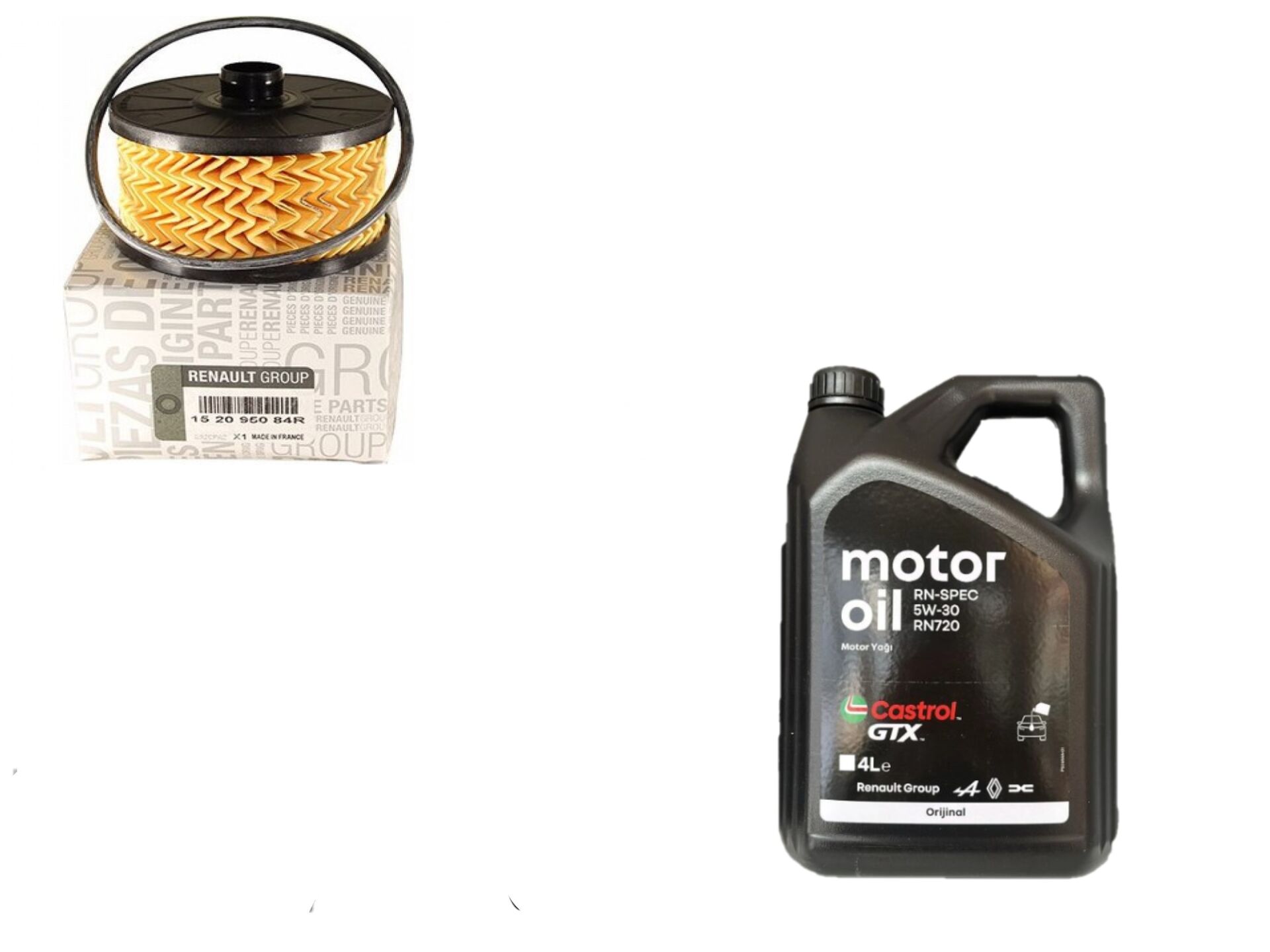 Taliant Sandero 3-III Yağ Bakım Seti 1.0 Tce H4D 2020-> (Motor Yağı+Yağ Filtre)