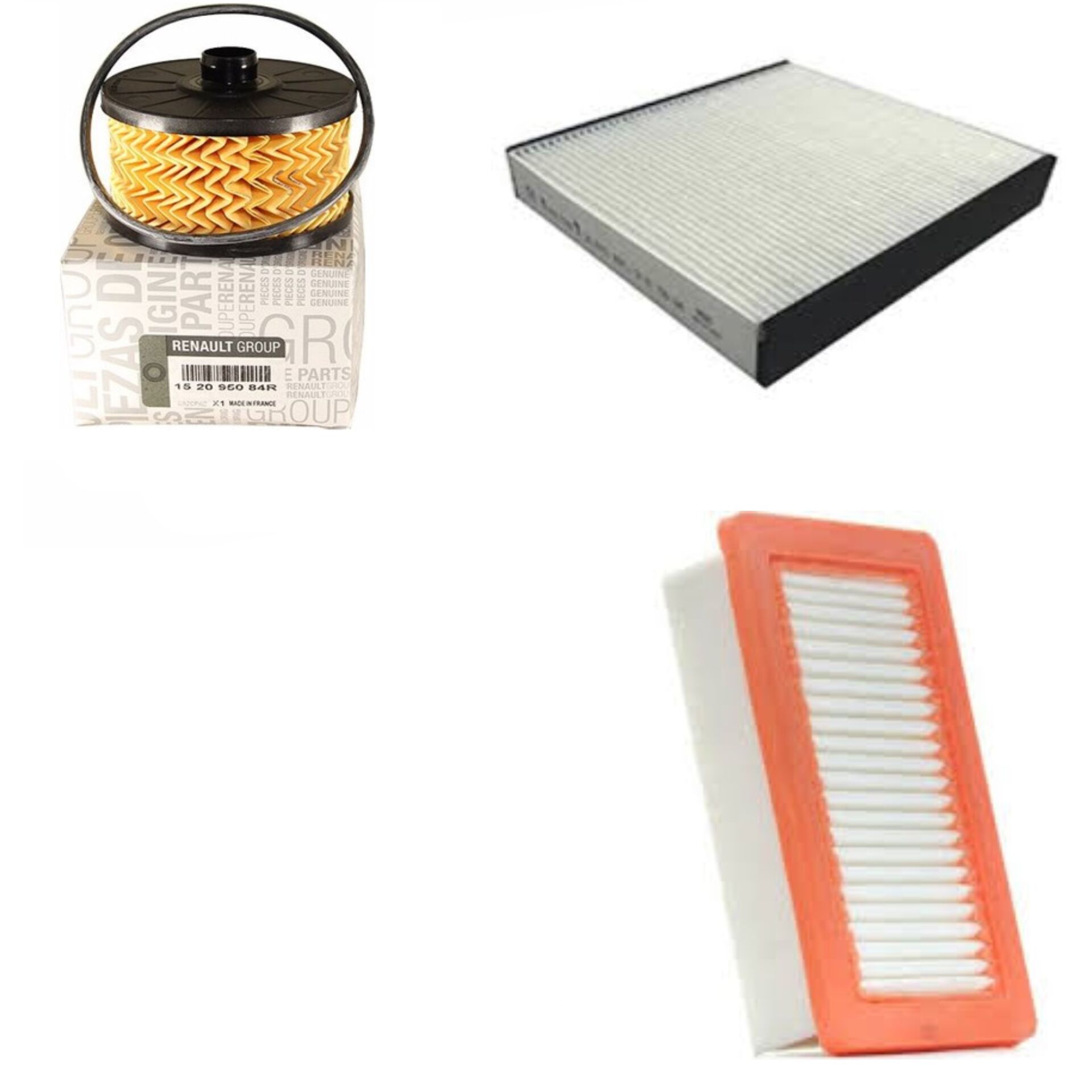 Taliant Sandero 3-III Filtre Bakım Seti 1.0 Tce H4D 2020-> (Yağ+Hava+Polen Filtre )