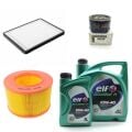 Megane 1-I Yağ Bakım Seti 2.0 8V F3R (1995-2001) (Motor Yağı+Yağ+Hava+Polen Filtre)