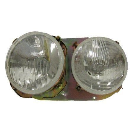 7702127490 RENAULT R12 Toros Sol Çiftli Far Lambası Komple 7702127490 -Farba - Aygersan OEM 7702127490 Oto Mavili
