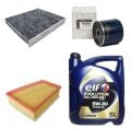 Megane 4-IV Talisman Yağ Bakım Seti 1.5 Dci K9K 2016-> (Motor Yağı+Yağ+Hava+Polen Filtre)
