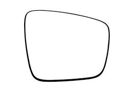 Express Combi Sağ Dış Dikiz Ayna Camı 2020-> 963651929R - Renault Mais