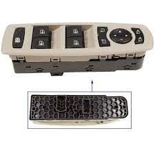 Fluence Ön Sol Cam Açma Düğmesi (Butonu) Bej 254000015R -Mga