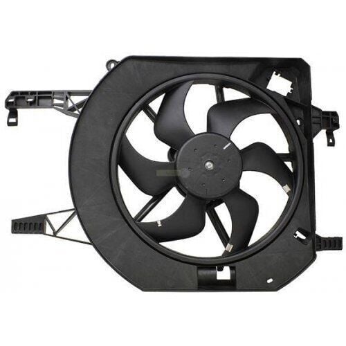 Trafic 2-II Fan Motor Davlumbazı+Şasesi (2002-2012) 7701050191-7701069897 -Mga