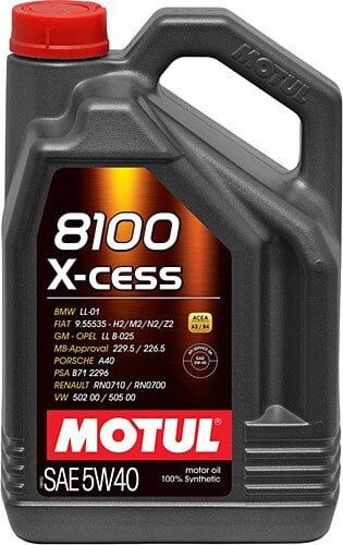 Motul Motor Yağı 5W/40 X-cess 8100 (5 LT) -Motul