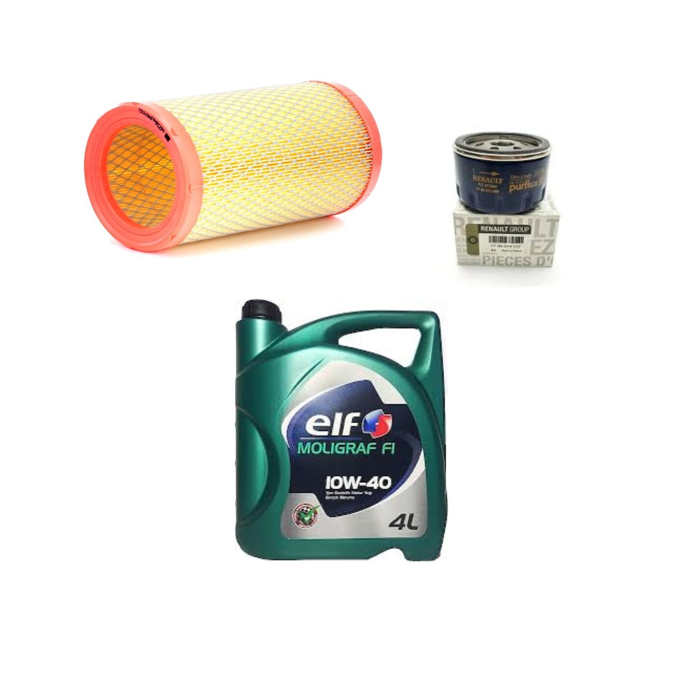 R19 Europa Yağ Bakım Seti 1.6 8V K7M (Motor Yağı+Yağ+Hava Filtre )