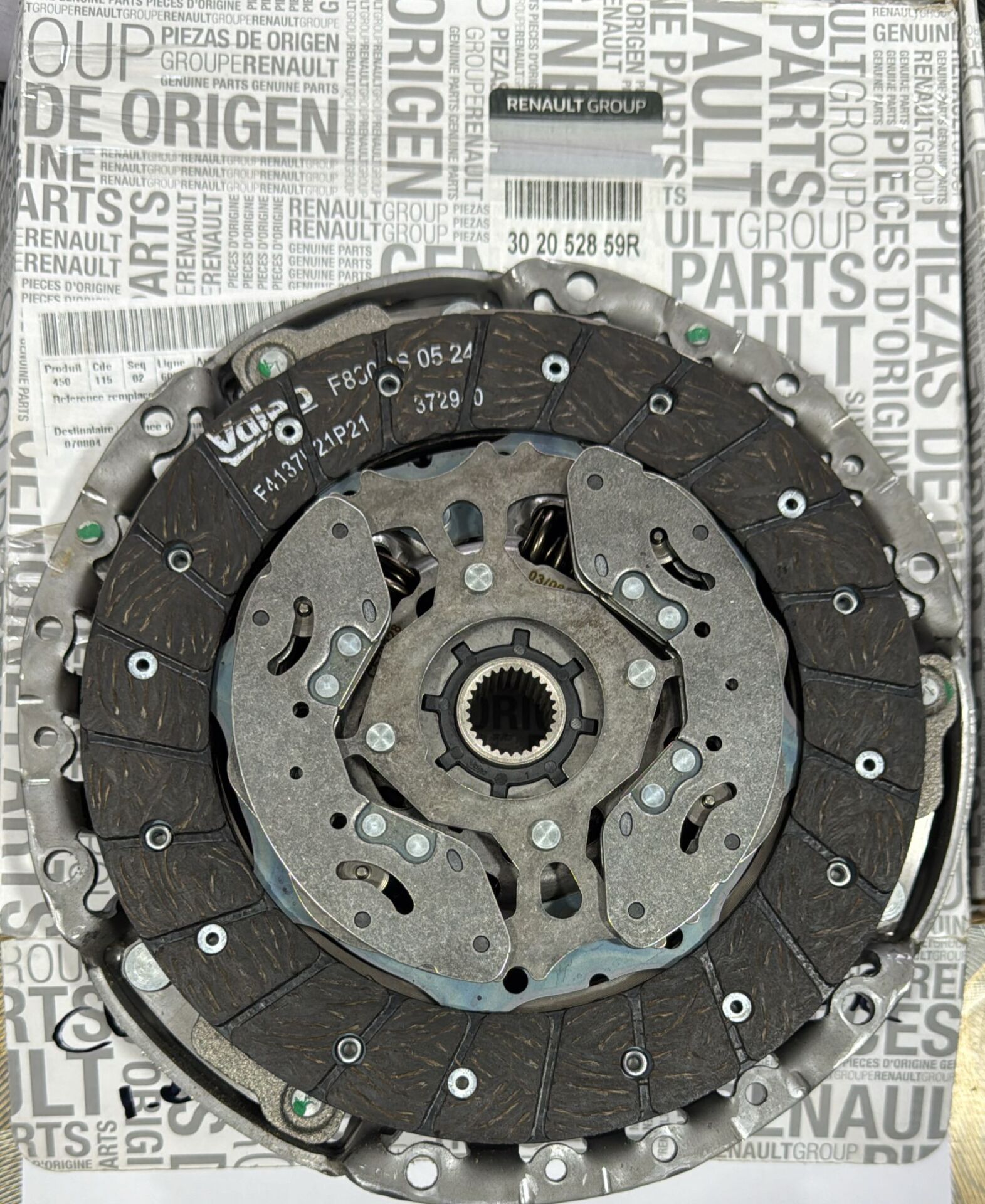 Clio 5-V Captur 2-II Debriyaj Seti (Baskı+Balata) 1.0 Tce H4D 302052859R -Renault Mais