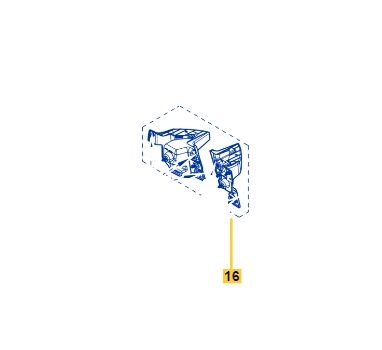 850458750R RENAULT Austral Arka Stop Alt Bağlantı Braketi (Sağ-Sol) 2022-> 850458750R -Renault Mais OEM 850458750R Oto Mavili