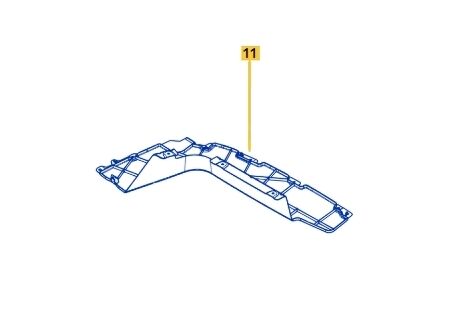 2395735 RENAULT Megane Megane 4-IV Arka Dingil Muhafazası (2016-2024) 748A04666R -Renault Mais OEM 2395735 Oto Mavili