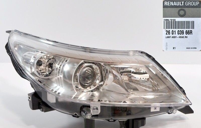 260103966R RENAULT Latitude Latitude Sağ Far Lambası (Halojen) (2008-2015) 260103966R -Renault Mais OEM 260103966R Oto Mavili