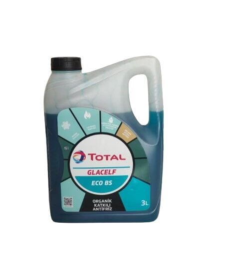 Total Glacelf Eco Bs Organik 3 LT Mavi Antifiriz  -Elf