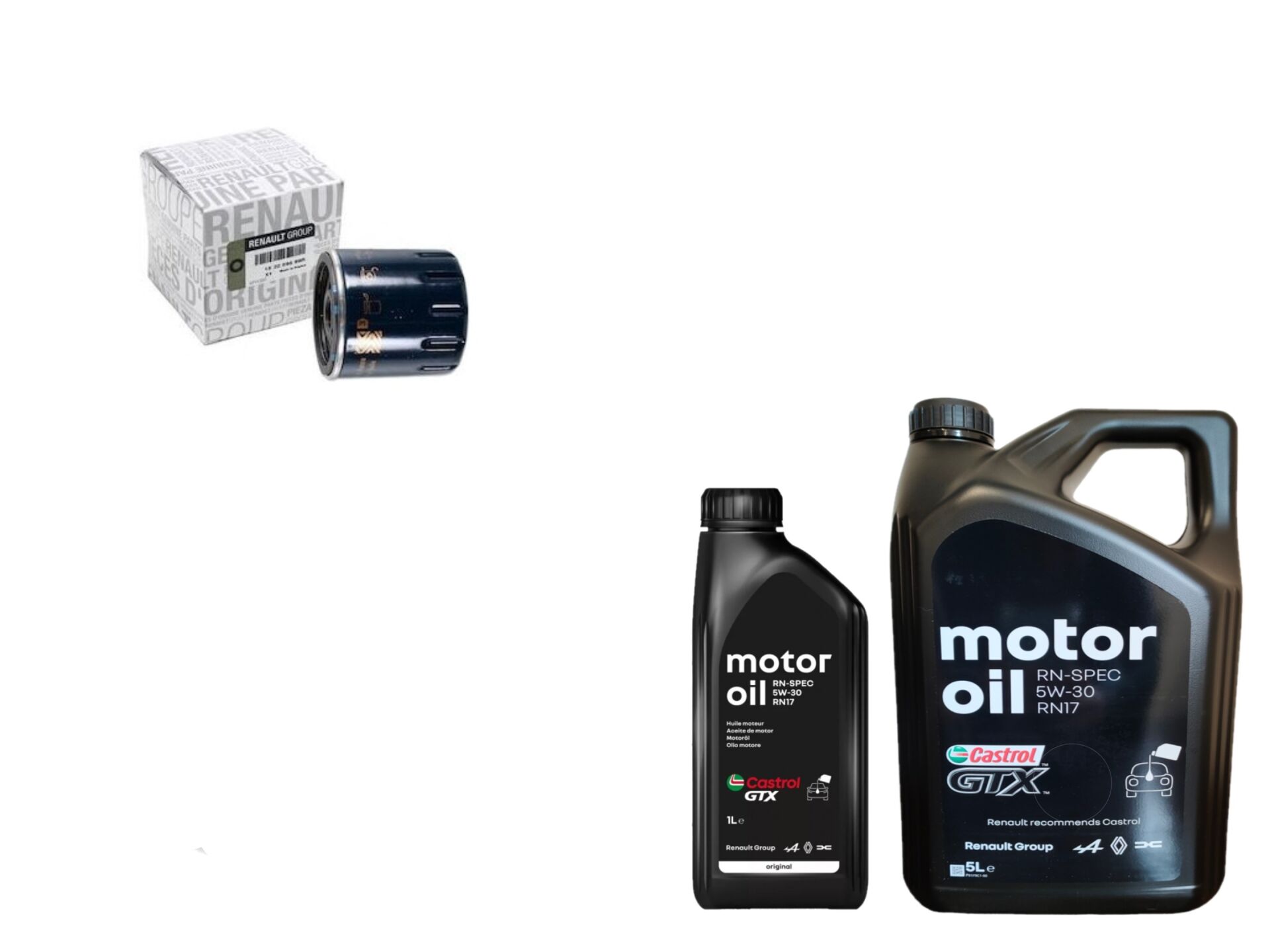 Kadjar Yağ Bakım Seti 1.5 Dci K9K (2013-2022) (Motor Yağı+Yağ Filtre )