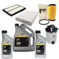 Kadjar Yağ Bakım Seti 1.6 Dci R9M (2013-2022) (Motor Yağı+Yağ +Hava+Polen +Mazot Filtre)