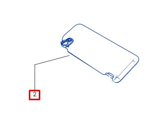 964003003R RENAULT Clio Logan 2-II Sandero 2-II Sağ Güneşlik (2012-2020) 964003003R-964006322R -Renault Mais OEM 964003003R Oto Mavili
