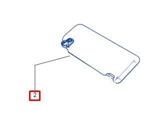 Logan 2-II Sandero 2-II Sağ Güneşlik (2012-2020) 964003003R-964006322R -Renault Mais