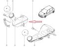 Clio 3-III Modus Fren Hidrolik Rezervuarı (Deposu) (2004-2012) 8200304084 -Renault Mais
