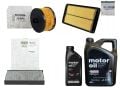 Kadjar Yağ Bakım Seti 1.3 Tce H5H (2013-2022) (Motor Yağı+Yağ+Hava+Polen Filtre)