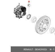 383429952R RENAULT Megane Megane 4-IV Sedan Aks Keçesi DC4 383429952R-383429361R -Renault Mais OEM 383429952R Oto Mavili